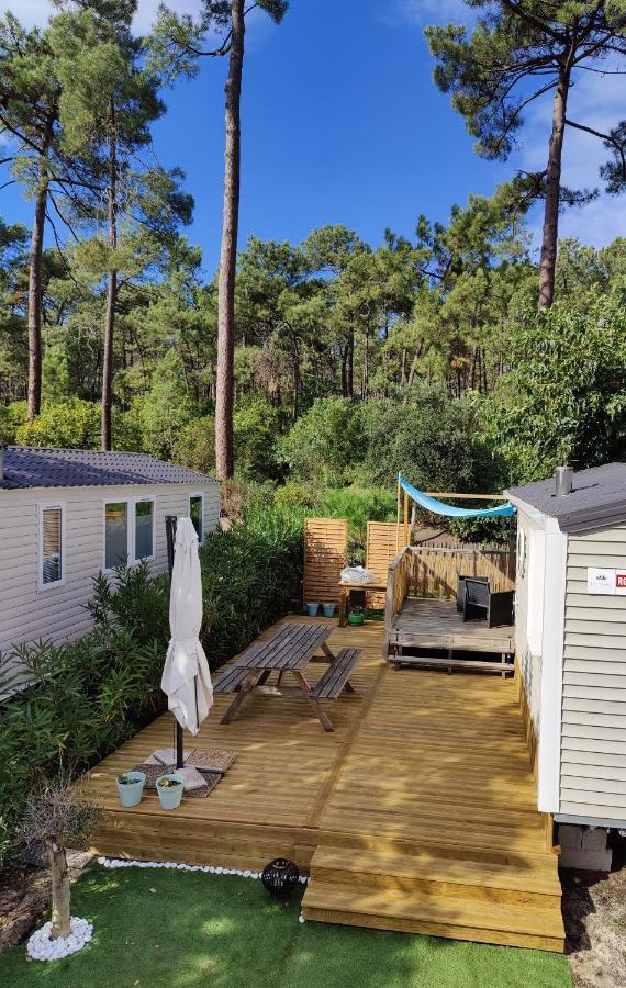Mobile-Home 6 Personnes Cap Ferret Claouey Exteriér fotografie